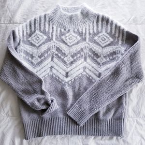 Beige + White Sweater ◇ Soft Longsleeve Top